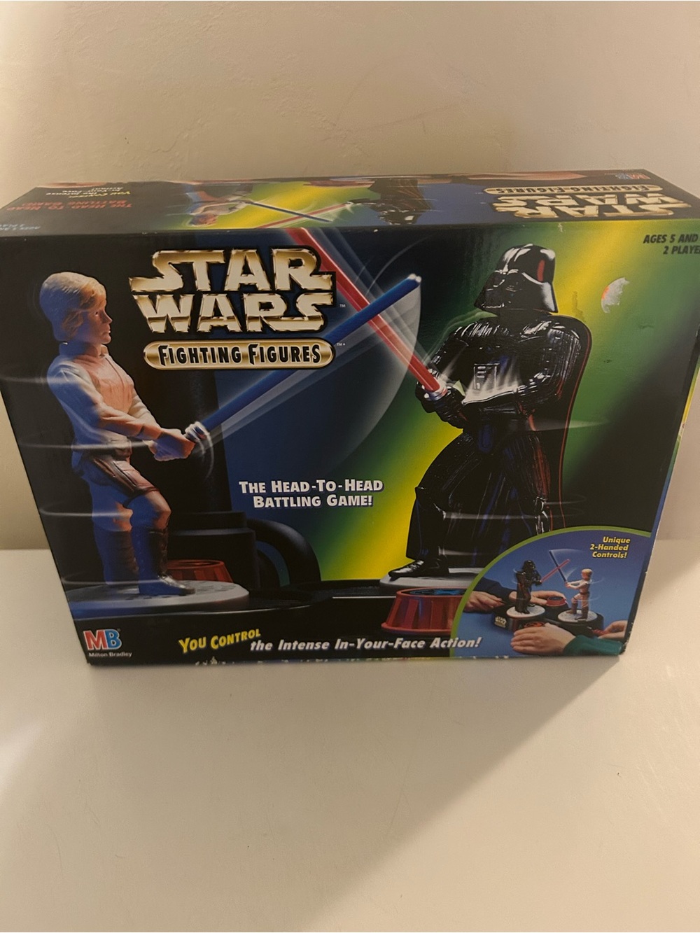 Star Wars Fighting Figures Luke Darth Vader Sealed dated 1997